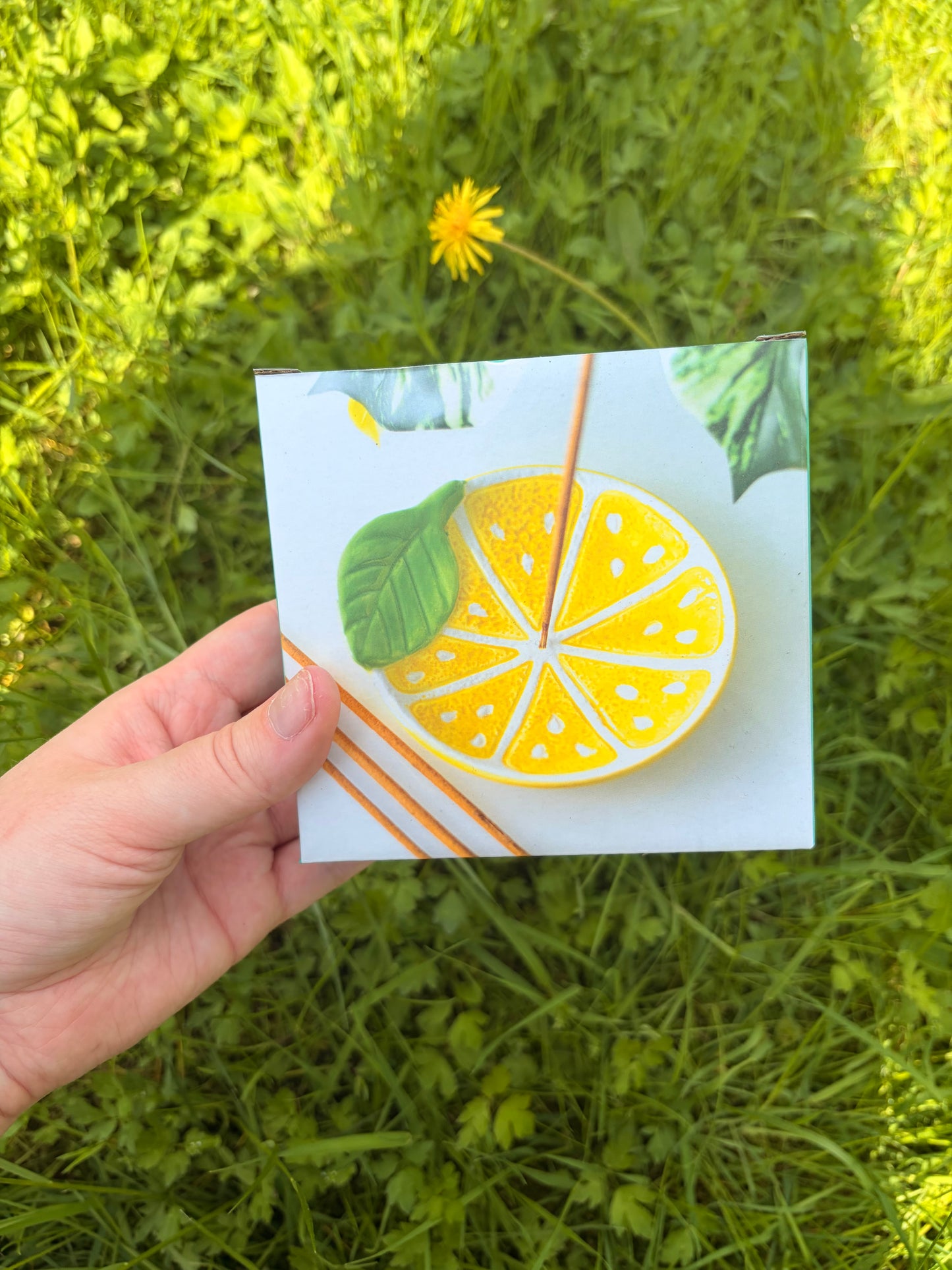 Rökelsehållare citron